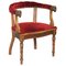 Antiker Regency Bergere Sessel aus geschnitzter Eiche 1