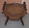 Antique Regency Oak Carved Bergere Armchair, Image 19