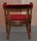 Antique Regency Oak Carved Bergere Armchair, Image 15