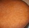 Mesa de comedor pequeña con cuero marrón de Ralph Lauren, Imagen 6