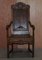 18th Century Carved Wood Armchair, Image 2