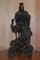 Chinese Wood Carving of Buddha, 1880s, Image 5