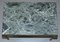 Green Marble Top Side Tables with Bronzed Frames, Set of 2 4