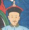 Chinese Ancestral Portrait Painting, Oil Scroll Canvas, Part of Suite, 1880s 15