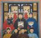 Chinese Ancestral Portrait Painting, Oil Scroll Canvas, Part of Suite, 1880s, Image 2