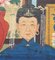 Chinese Ancestral Portrait Painting, Oil Scroll Canvas, Part of Suite, 1880s 11