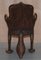 Butacas pavo real anglo indias talladas a mano, década de 1880. Juego de 2, Imagen 12