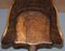 Butacas pavo real anglo indias talladas a mano, década de 1880. Juego de 2, Imagen 7
