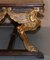 Gold Giltwood Double Sided Desk in the style of Rj Horner, Image 11