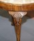 Georgian Irish Walnut Stool with Carved Legs 9