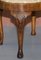 Georgian Irish Walnut Stool with Carved Legs, Image 5