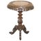 Burmese Anglo-Indian Hardwood Occasional Side Table with Tilt Top, 1880s 1