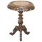 Burmese Anglo-Indian Hardwood Occasional Side Table with Tilt Top, 1880s, Image 1