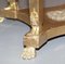 Soportes de jardinera Louis XVII Imperio francés de mármol y madera dorada. Juego de 2, Imagen 16