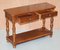 American Hardwood Side Table with Twin Drawer from Ralph Lauren, Image 18