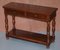 American Hardwood Side Table with Twin Drawer from Ralph Lauren, Image 3