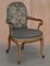 Early Victorian English Walnut Armchairs, Set of 2, Image 2