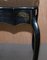 Black Lacquered & Polychrome Painted Desk, Image 6