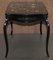 Black Lacquered & Polychrome Painted Desk 16