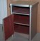 Art Deco Industrial Bedside Table with Drawer & Aluminium Frame from Huntington Aviation 4