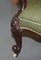 Viktorianischer Armlehnstuhl aus geschnitztem Holz 11