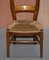 Hand Carved High Back Prayer Chairs, 1840s, Set of 2 5