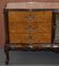 Vintage Italian Burr Walnut Sideboard with Mirrored Top & Serpentine Front, Image 8