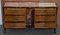 Vintage Italian Burr Walnut Sideboard with Mirrored Top & Serpentine Front, Image 16