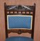 Viktorianische Esszimmerstühle aus Massivholz von Maple & Co., 4er Set 12