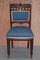 Victorian Solid Hardwood Dining Chairs from Maple & Co., Set of 4 3