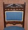 Viktorianische Esszimmerstühle aus Massivholz von Maple & Co., 4er Set 17