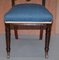 Victorian Solid Hardwood Dining Chairs from Maple & Co., Set of 4, Image 14