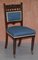Viktorianische Esszimmerstühle aus Massivholz von Maple & Co., 4er Set 11
