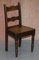 Vintage English Oak Occasional Chairs, Set of 2, Image 2