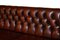 4-5 Seater Chesterfield Brown Leather Sofas, Set of 2 10