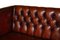 4-5 Seater Chesterfield Brown Leather Sofas, Set of 2, Image 11