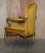 Hollywood Regency Armchairs with Brass Frames, Italy, 1960s, Set of 2, Image 12