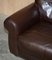 Heritage Brown Saddle Leather 2 or 3-Seater Leather Sofa from John Lewis 7