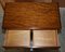 Burr & Quarter Cut Walnut Sideboard with Twin Drawers & Cupboard Base 7
