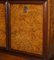 Burr & Quarter Cut Walnut Sideboard with Twin Drawers & Cupboard Base, Image 10