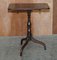 English Hardwood Tripod Table with Tilt Top 3