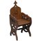 Viktorianischer Gothic Revival Armlehnstuhl aus Nussholz von Criddle & Smith 1