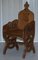 Victorian Walnut Gothic Revival Armchair from Criddle & Smith, Image 3