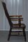 19th-Century Elm Thames Valley Oxford Windsor Armchair, Image 10
