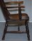 19th-Century Elm Thames Valley Oxford Windsor Armchair, Image 11
