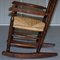 Antiker viktorianischer Sussex Stuhl aus Ulmenholz von William Morris 17