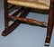 Chaise Victorienne Antique en Orme de William Morris 10