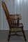 Antique 19th-Century English Elm Windsor Armchair 11