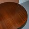 Ausziehbarer ovaler Esstisch mit kippbaren Tischplatten im Regency Stil aus Massivholzrollen 10