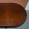 Extending Tilt Top Oval Dining Table in the Regency Style Solid Hardwood Castors 18